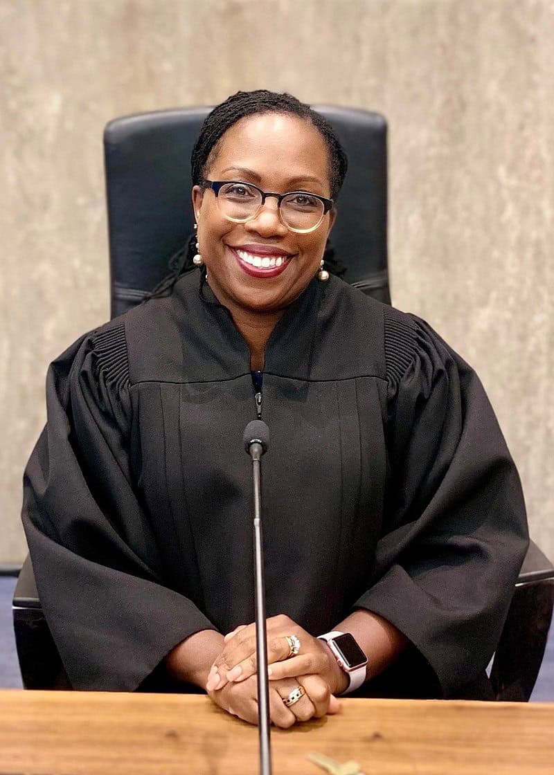 Official portrait of Judge Ketanji Brown Jackson Official portrait of Judge Ketanji Brown Jackson