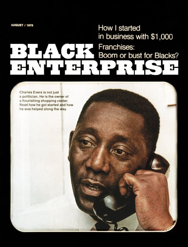 Black Enterprise first issue august 1970 (Image courtesy of Black Enterprise)|Earl Graves Sr (Wikipedia) |