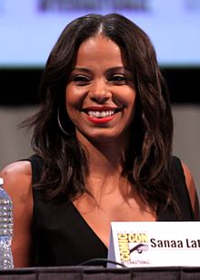Sanna McCoy Lathan at the 2011 Comic Con in San Diego