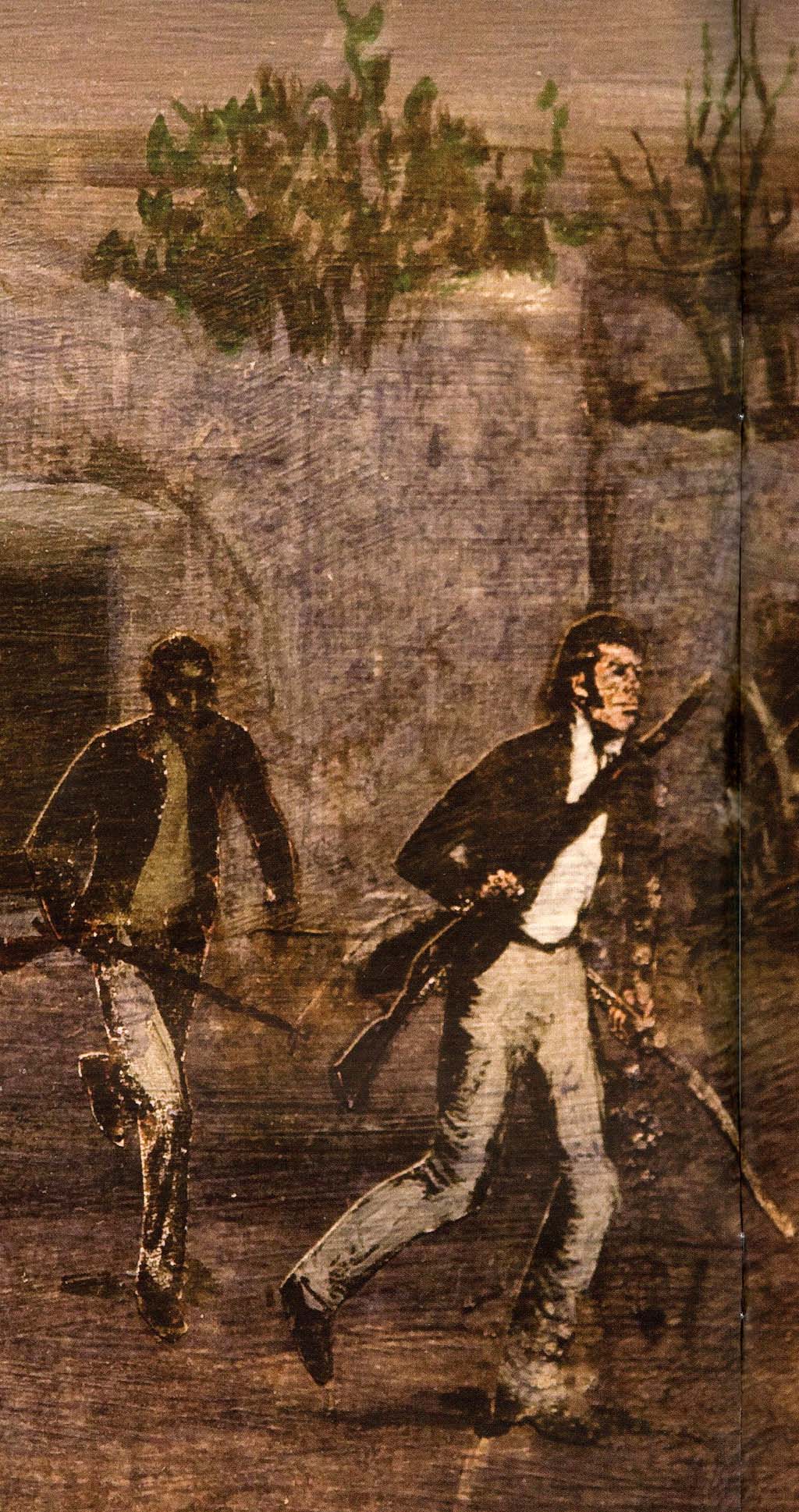 William B. Travis and his slave William B. Travis and his slave