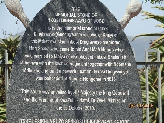 Dingiswayo Memorial Stone (alchetron.com) Dingiswayo Memorial Stone (alchetron.com)